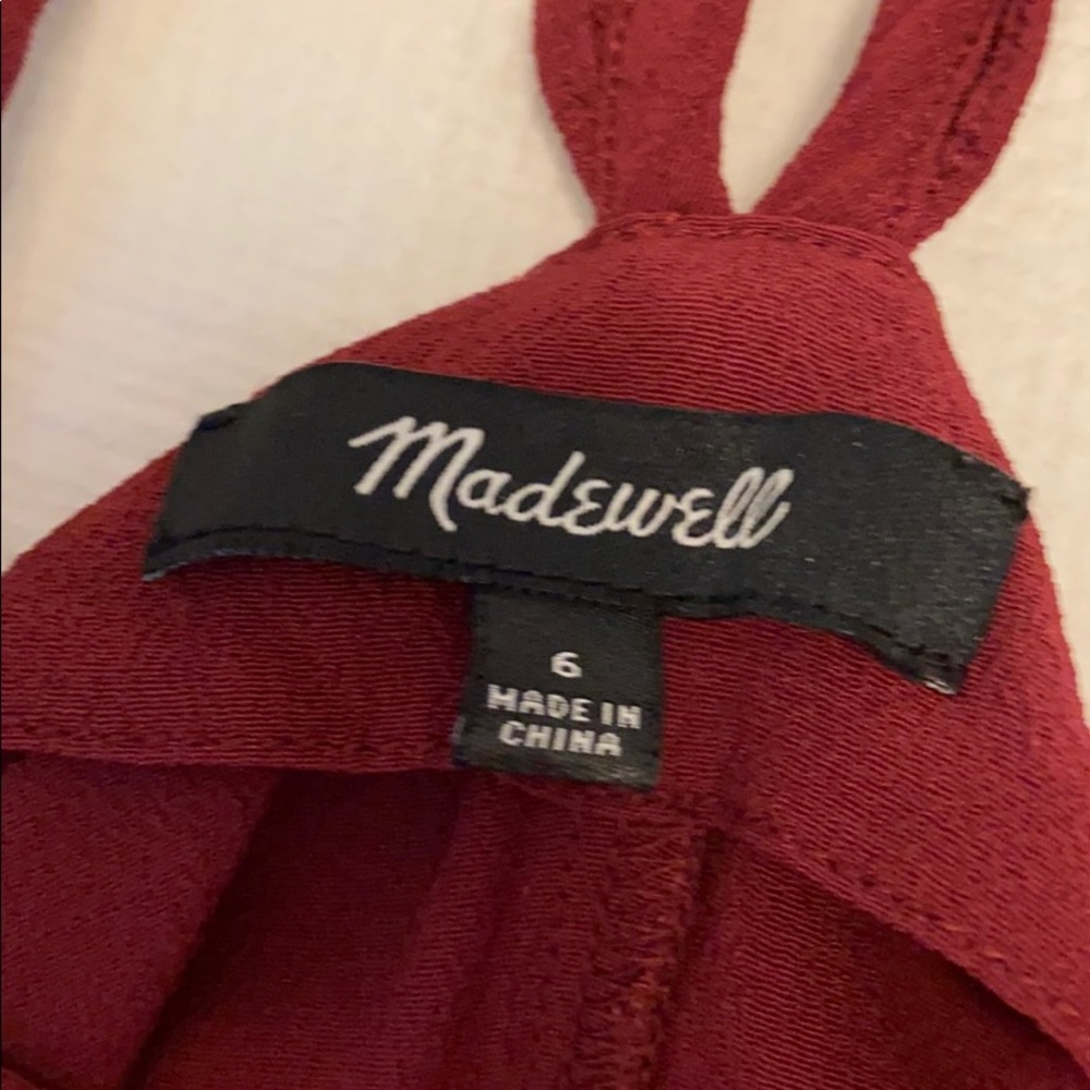 Red Ruffle Cami Top - Picture 3 of 3